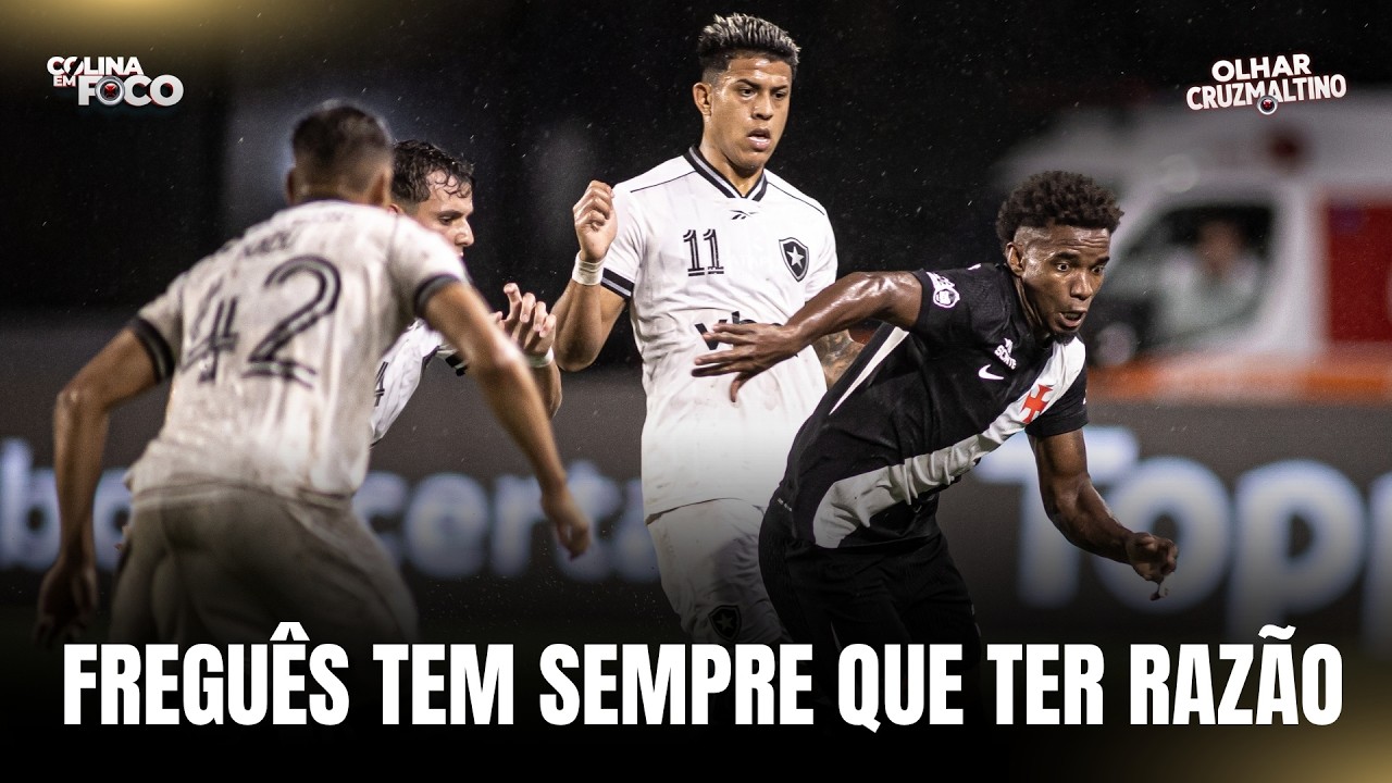 VASCO TEM A MISS&Atilde;O DE VENCER O BOTAFOGO E MOSTRAR QUE BOA FASE N&Atilde;O &Eacute; PASSAGEIRA | OLHAR CRUZ-MALTINO