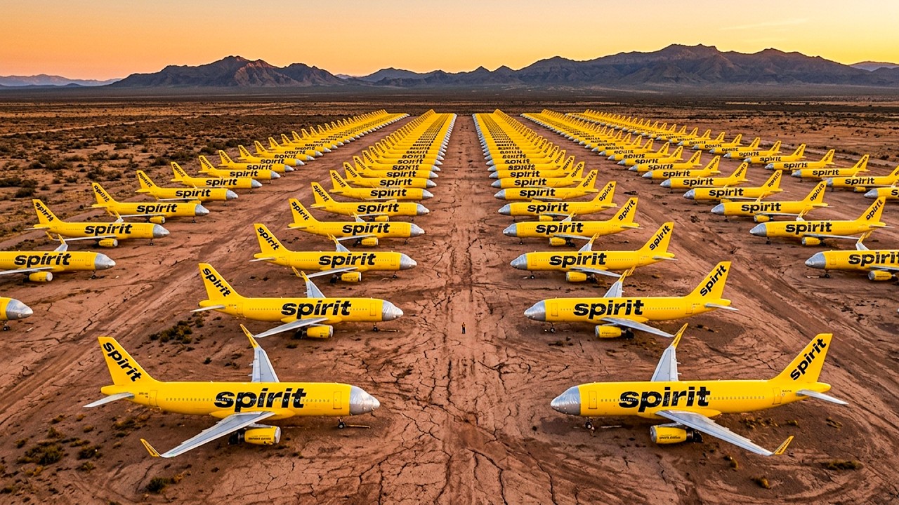 Что станет со 120 брошенными самолетами Spirit?