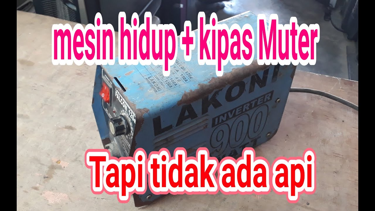 Mesin Las Tidak Mengeluarkan Api - LAKONI FALCON 120e 900 WATT