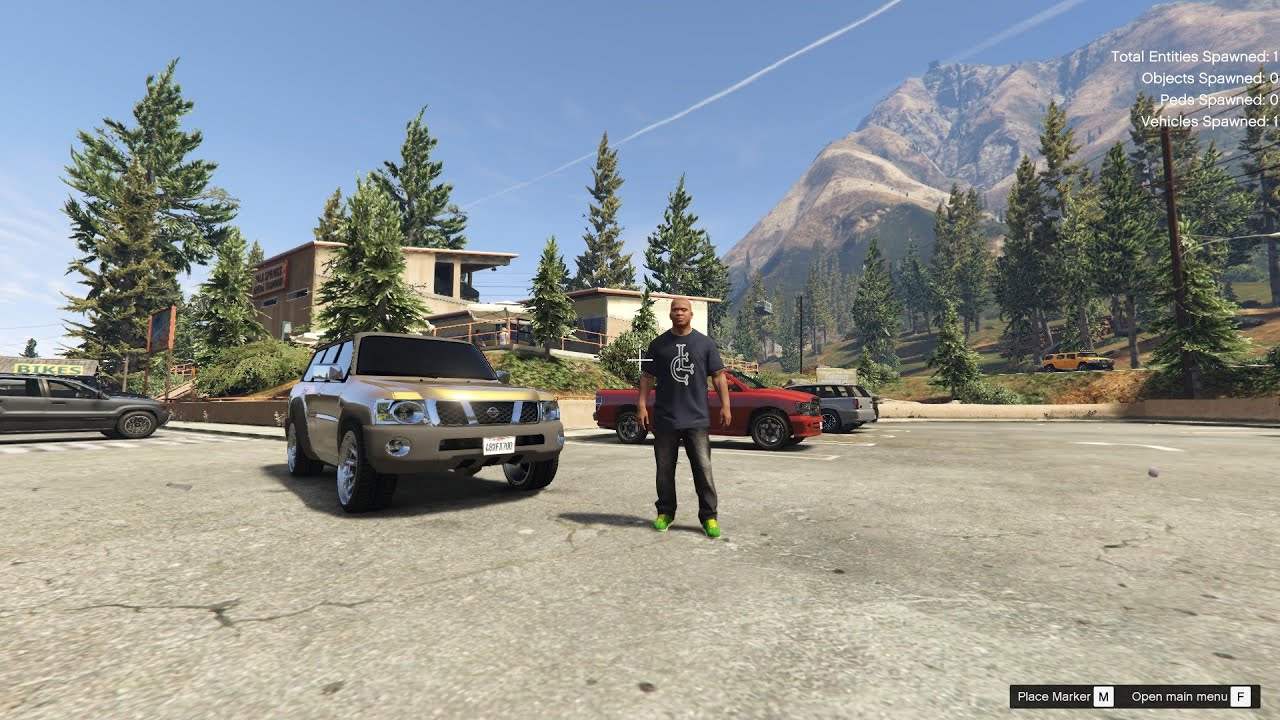 قراند 5 وحش الطرقات تجربة سيارة NISSAN PATROL GTAV