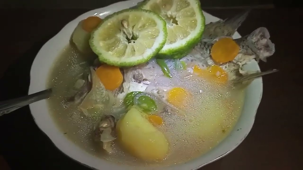 kupika supu ya samaki kwa dakika 6 tu.