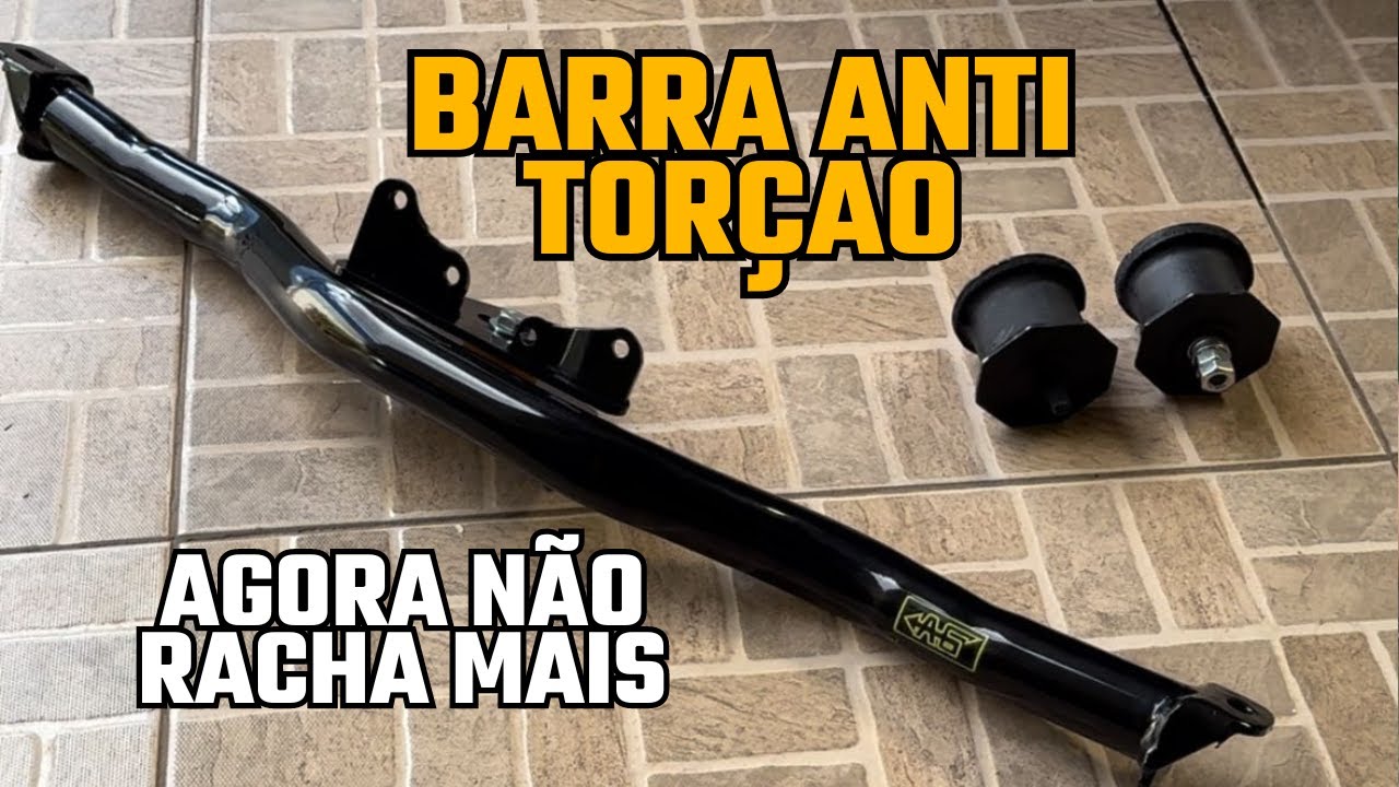 INSTALEI A BARRA ANTI TORÇÃO NO SANTANA TURBO