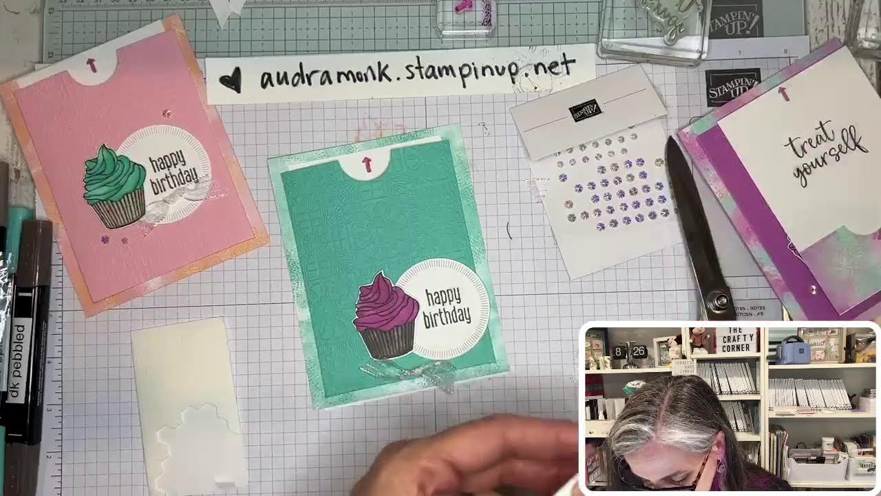 Slider Card with Stampin’ Up’s Pocket Thoughts Bundle