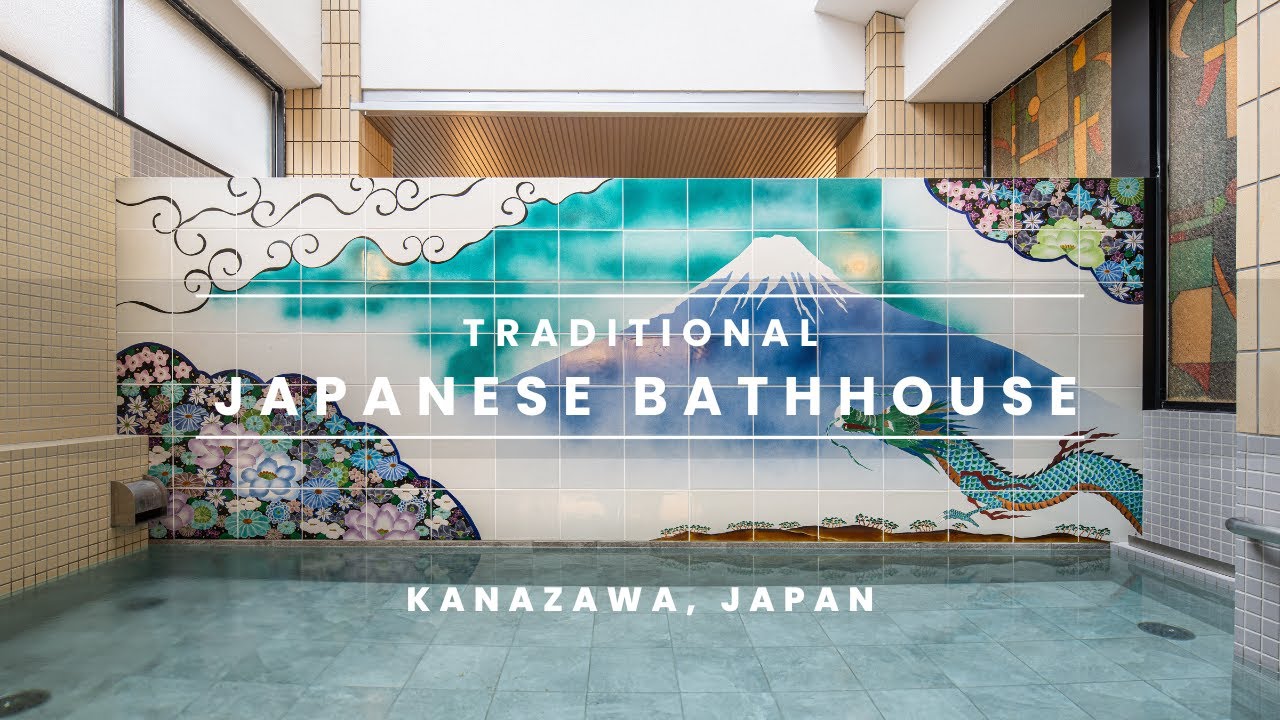 Traditional Japanese Sento Bathhouse | Kanazawa, Japan