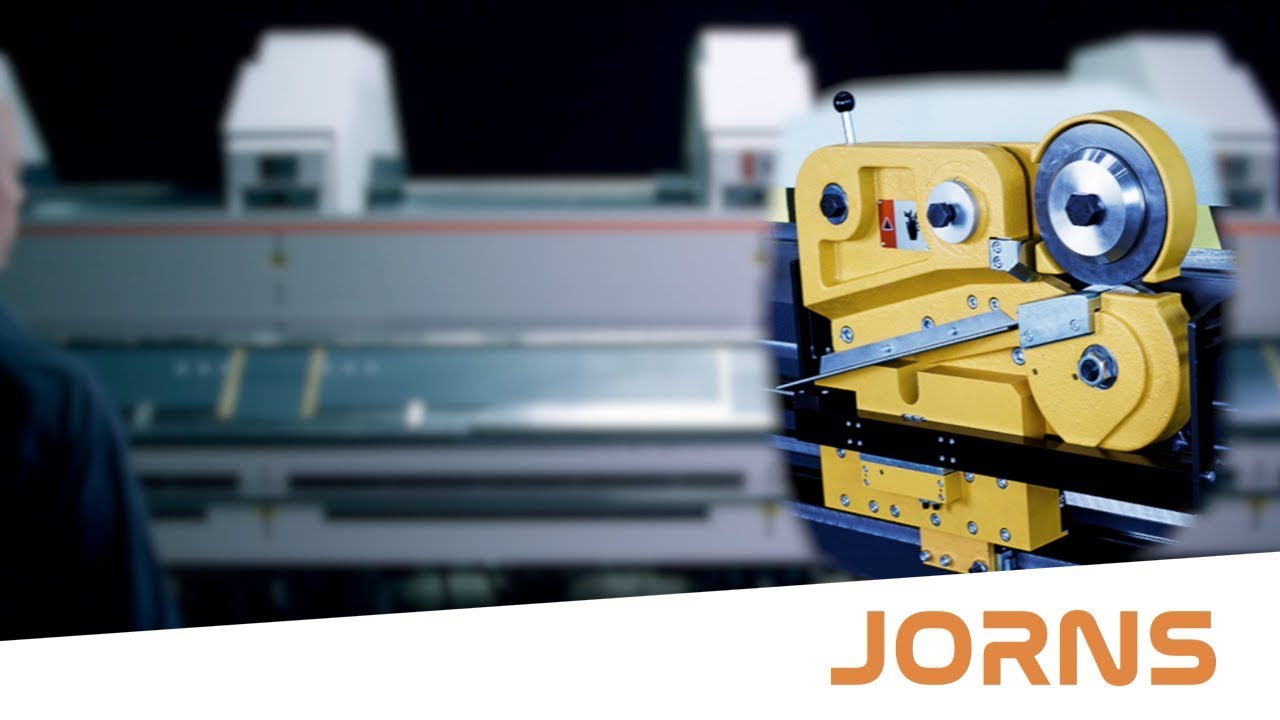Jorns JDB double bending machine: Shearing systems &ndash; precise and safe