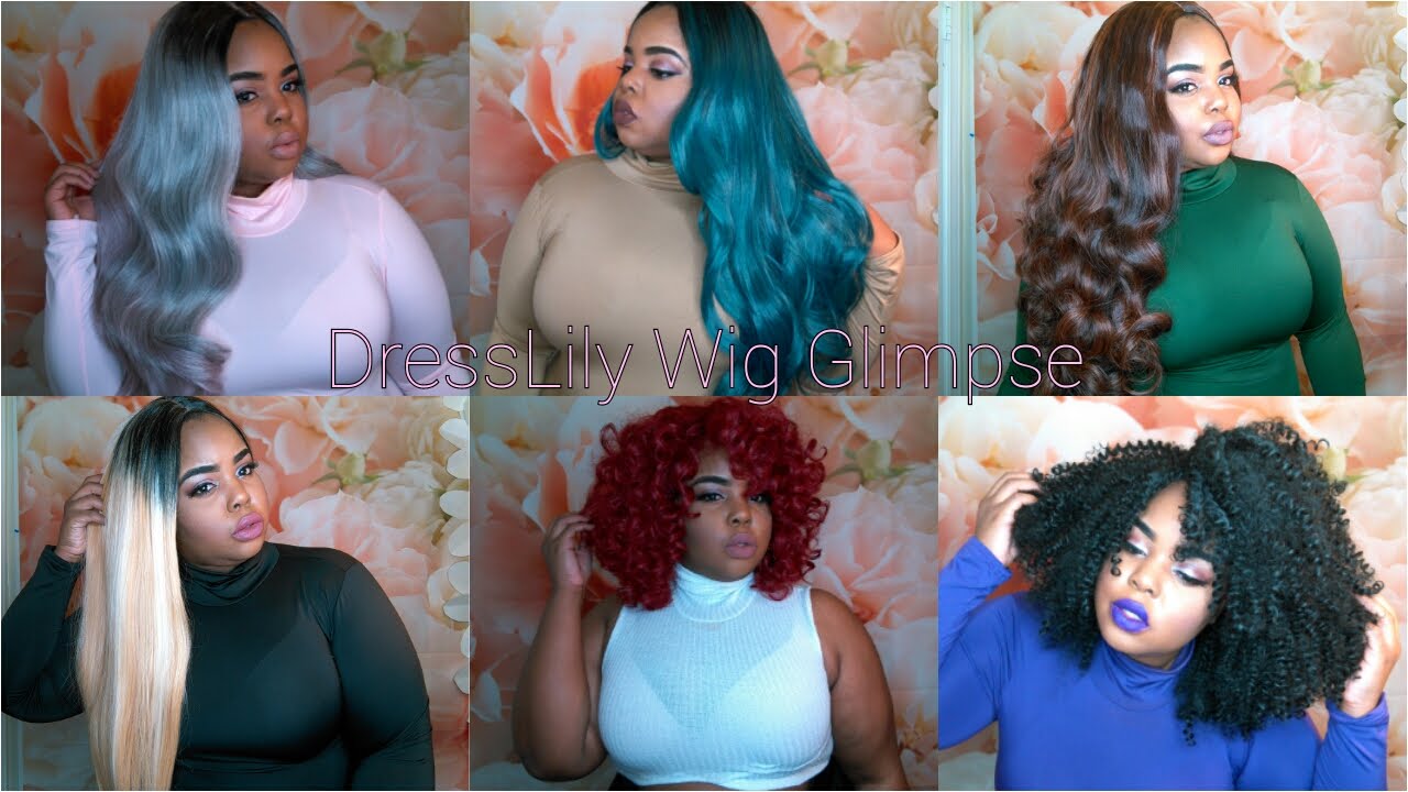 Wig Glimpse: SIX Wigs, Under $21 | ft. DressLily | Silver, Red, Blonde & More!