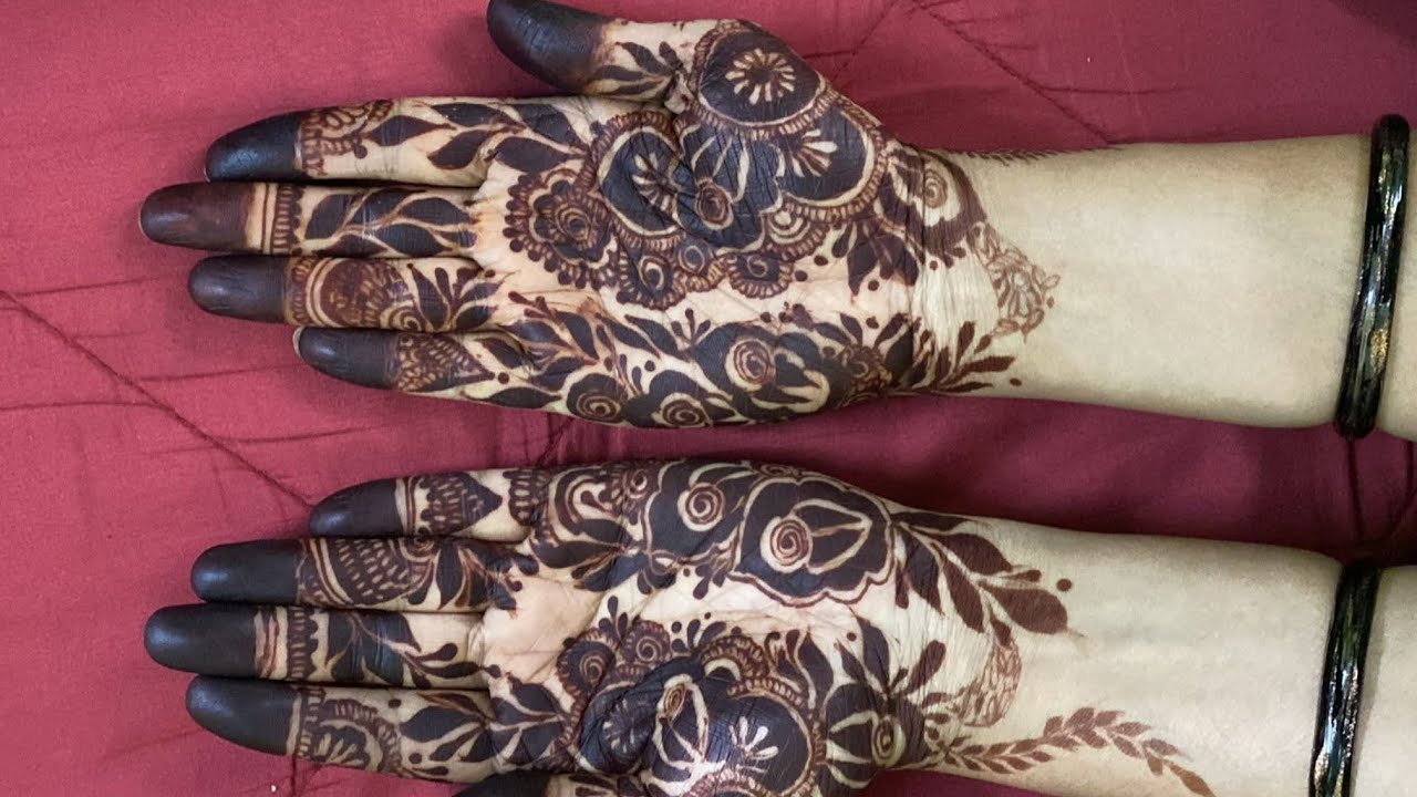 Front hand mehendi design live @live #viral @YouTube 