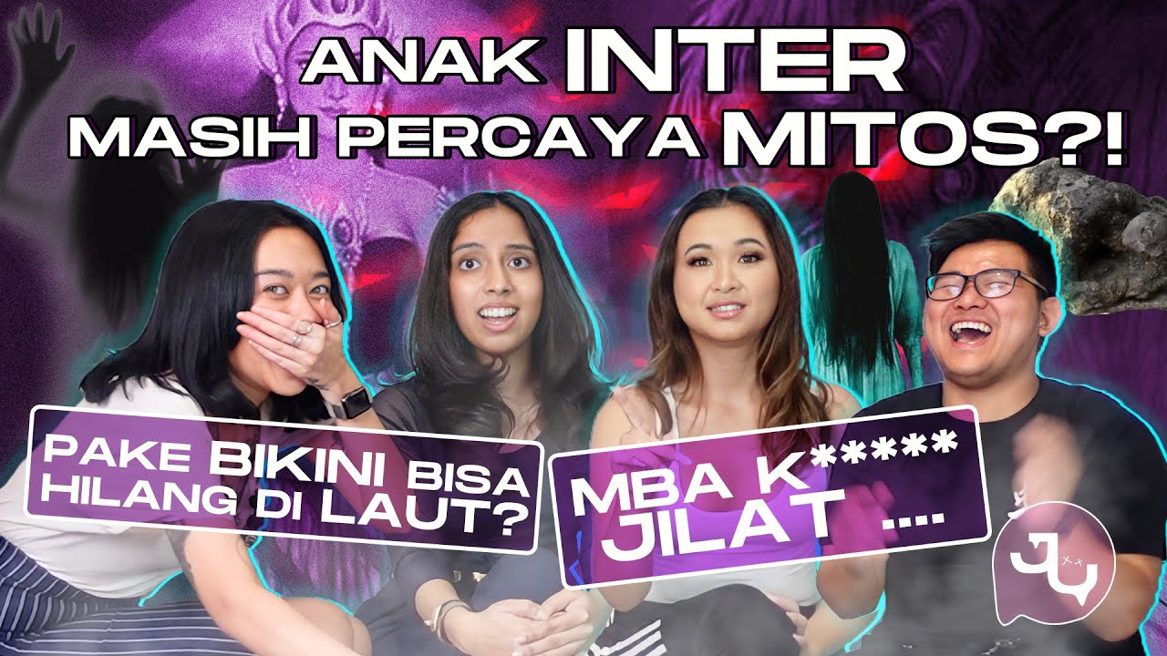 ANAK INTER REACT TO MITOS INDONESIA | #74 Bishka & Indah