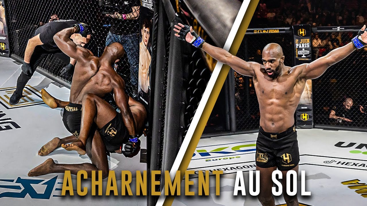 VIOLENT TKO AU PREMIER ROUND (Combat complet) | ODENA vs N'DIAYE | HEXAGONE MMA 13