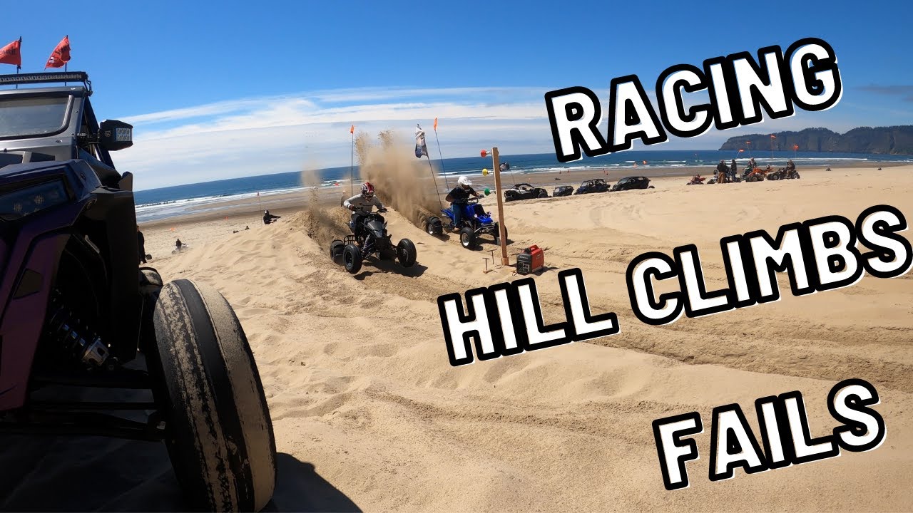 Sand Lake Oregon Dunes - 3 WHEELER FLIPS | Tree Shots, racing, hill climbs, fails, banshee blows up