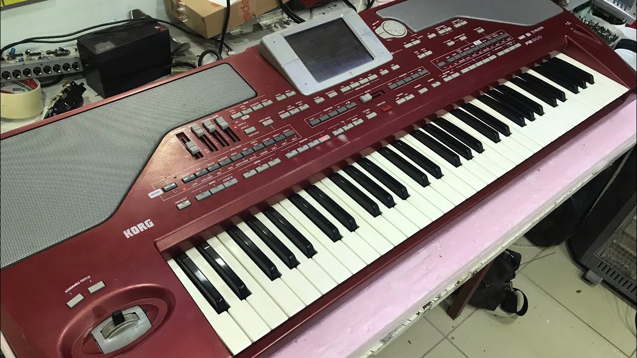 Korg Pa800 Anakart Arızası Onarımı-2/Ekran aydınlatma değişimi-DoktOrg Teknik Servis ✅