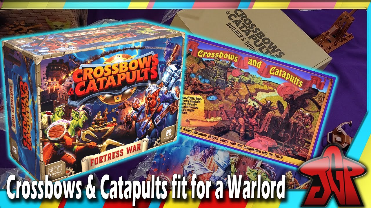 Crossbows & Catapults: Fortress War (Warlord Bundle) unboxing