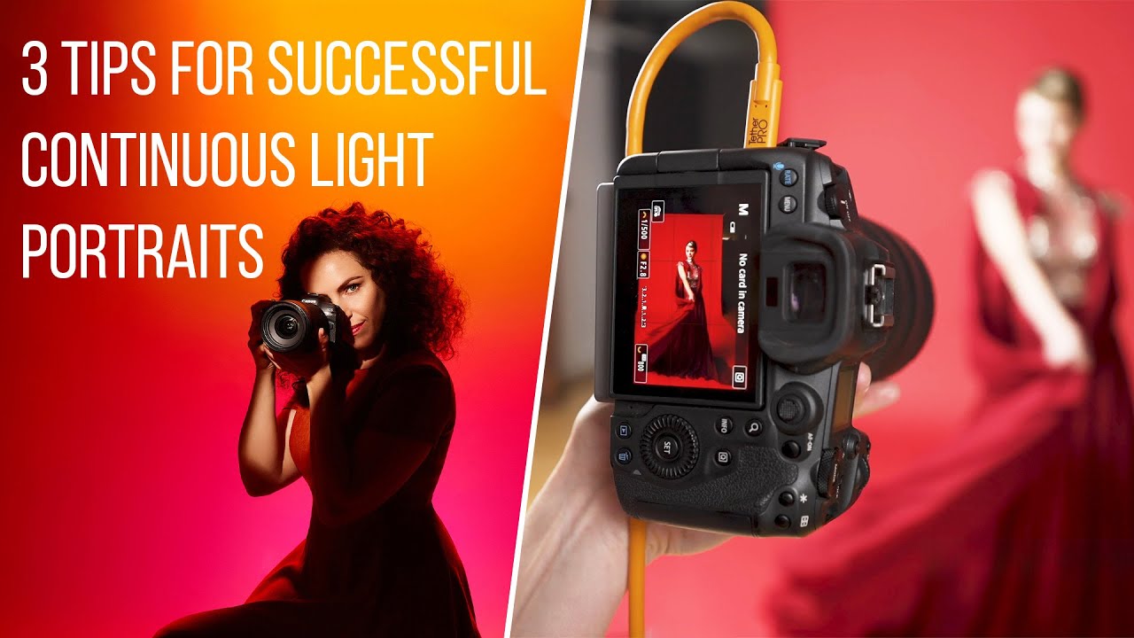 3 Tips for Successful Continuous Light Portraits