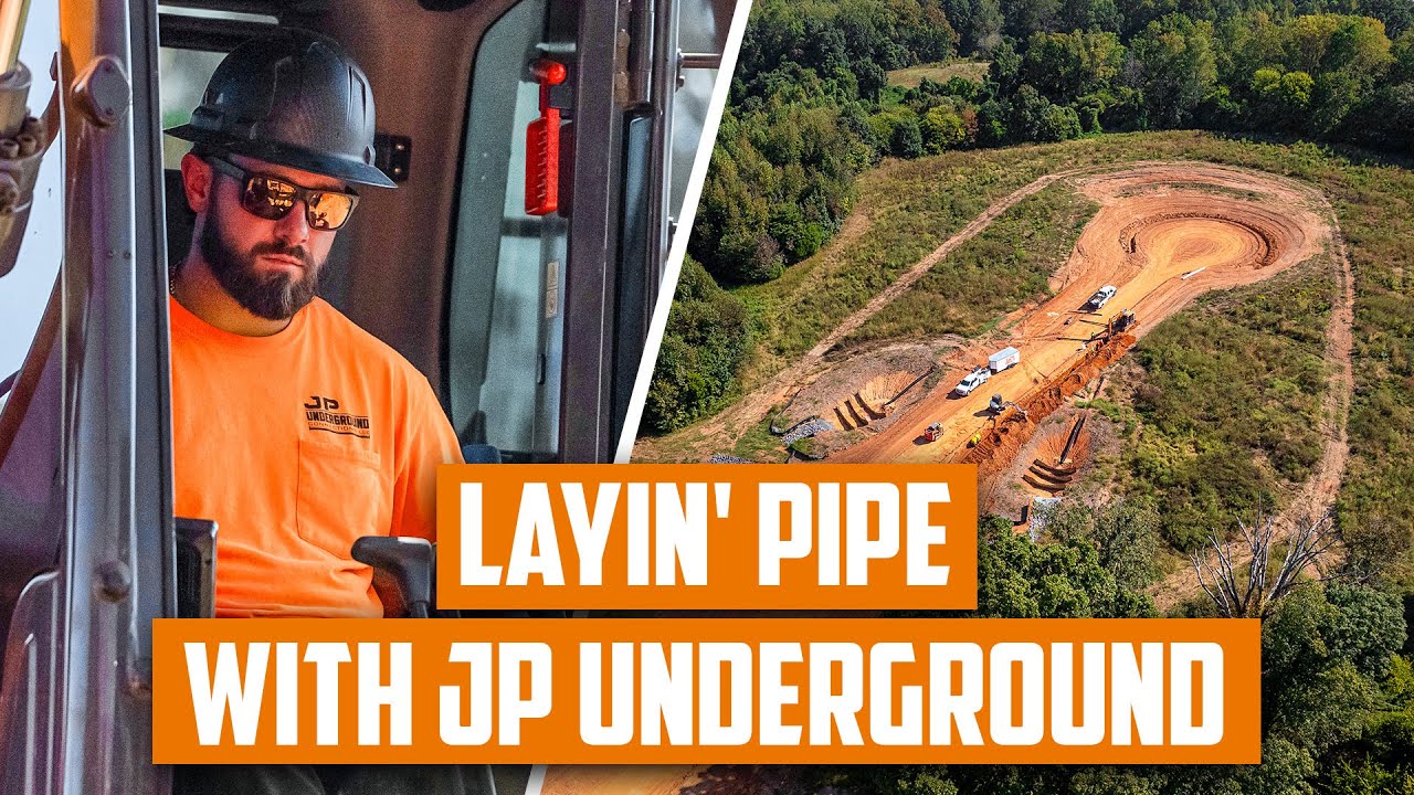 Over 1,500 Feet of Pipe … Phase One Almost Done!