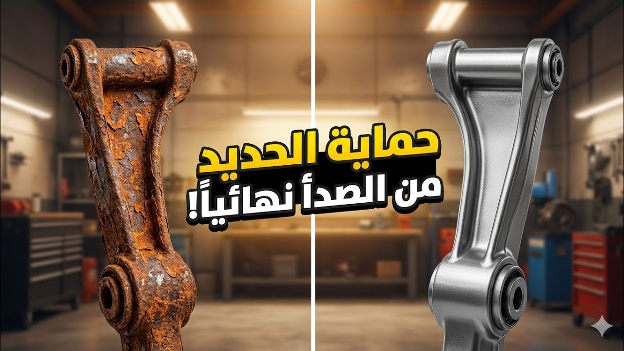 حماية الحديد من الصدا نهائيا