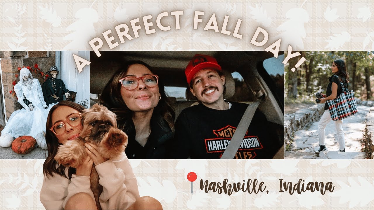 VISITING BROWN COUNTY, IN ✨ Nashville Indiana, Big Woods Pizza & Thrifting Vlog!