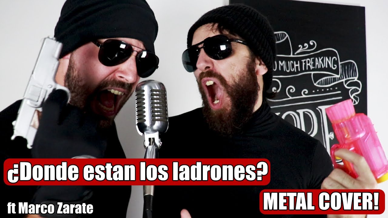 🥷🏻¿Dónde están los ladrones? - Shakira - METAL COVER! (Maxi Petrone ft Marco Zarate)