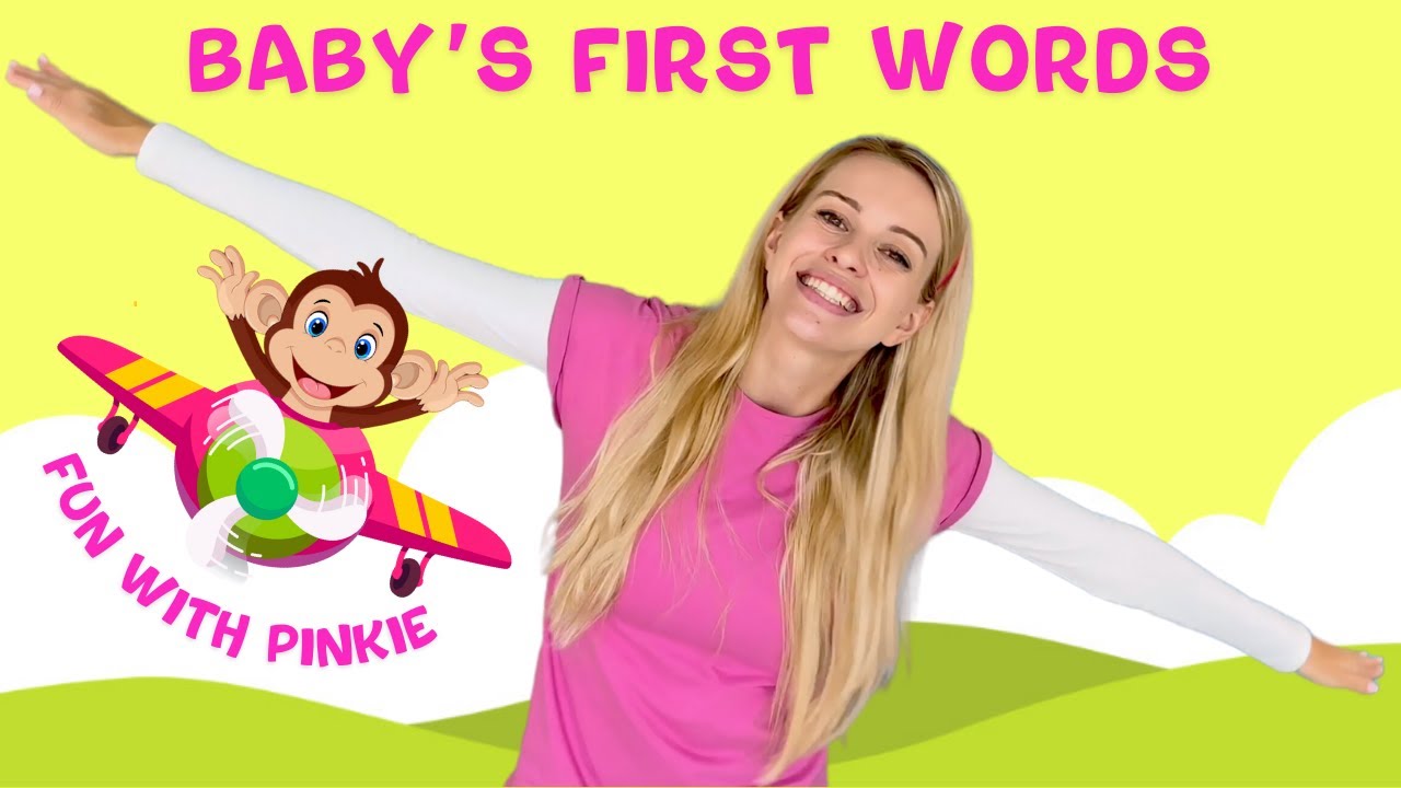 Unlock your Child's Potential - Baby's First Words with Pinkie - Vocabulary Building Fun