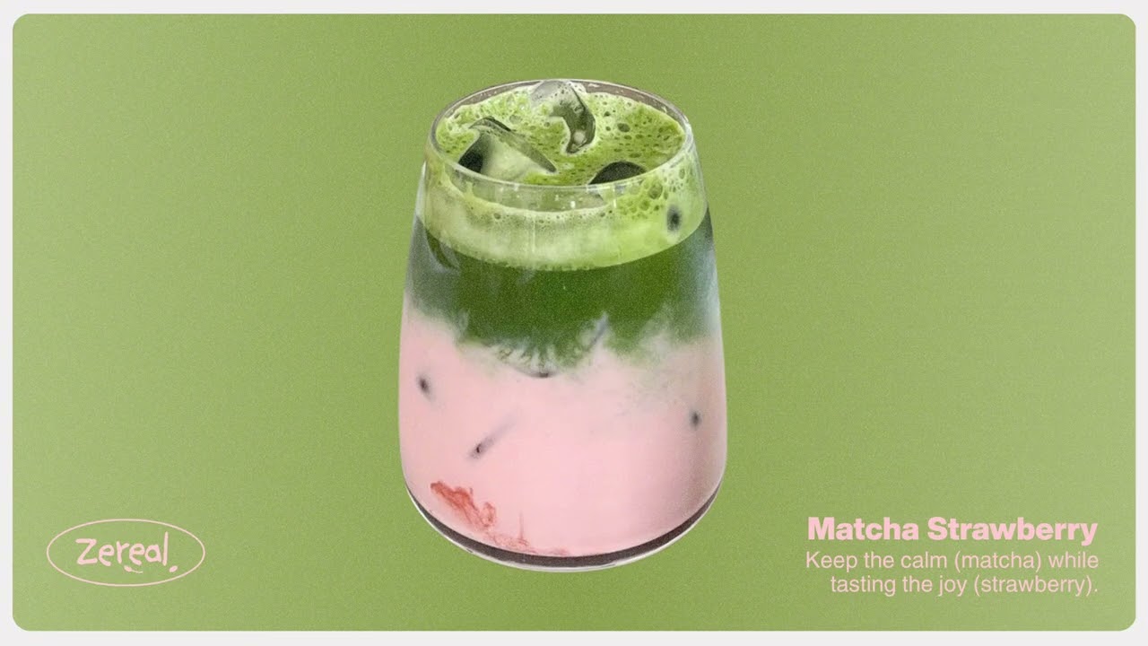 Matcha Strawberry.