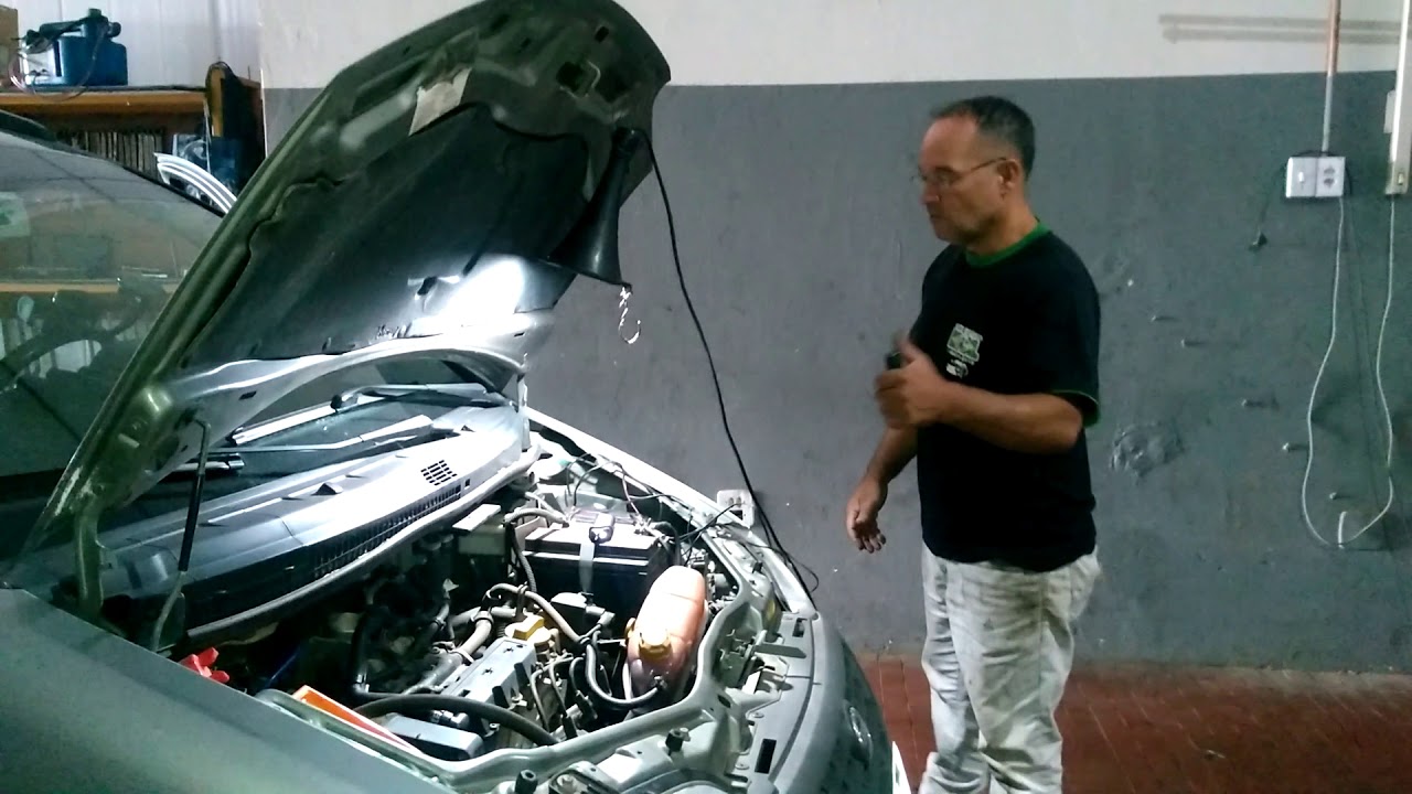 Teste de transdutor do ar condicionado