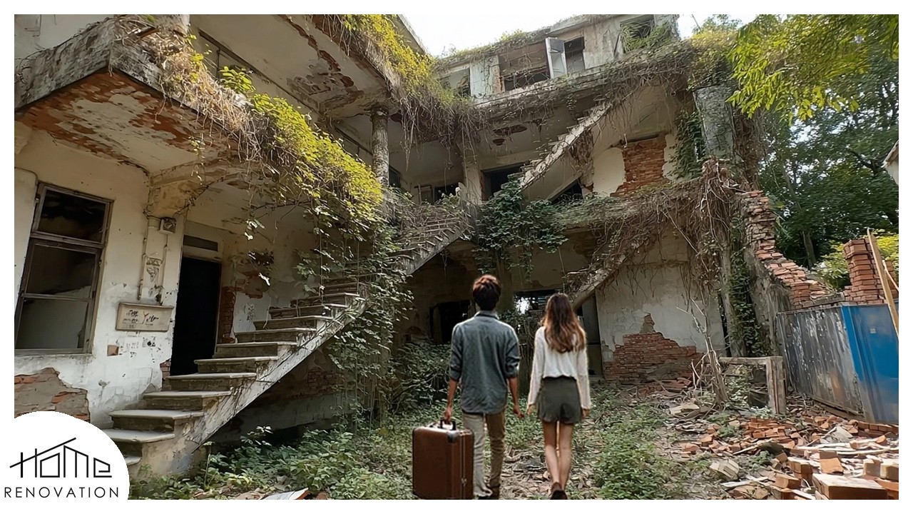 Decepcionados Tras Gastar Mucho Dinero en una Casa Abandonada, Cambiaron su Perspectiva al Renovarla