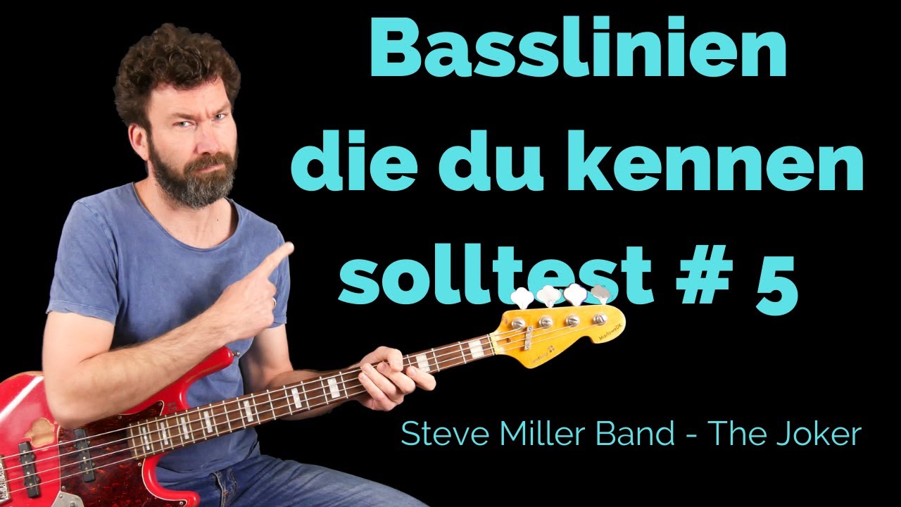 Steve Miller Band   The Joker   Bass