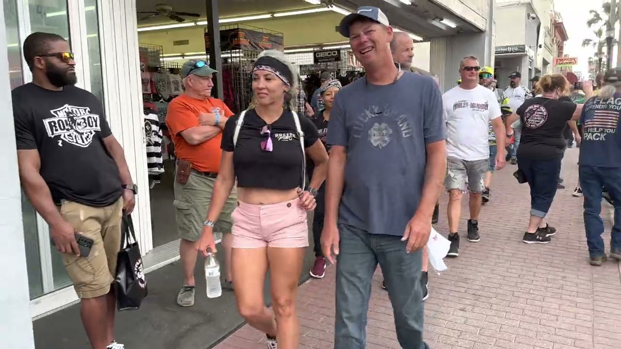 Daytona Bike Week. Louder as the day goes by!