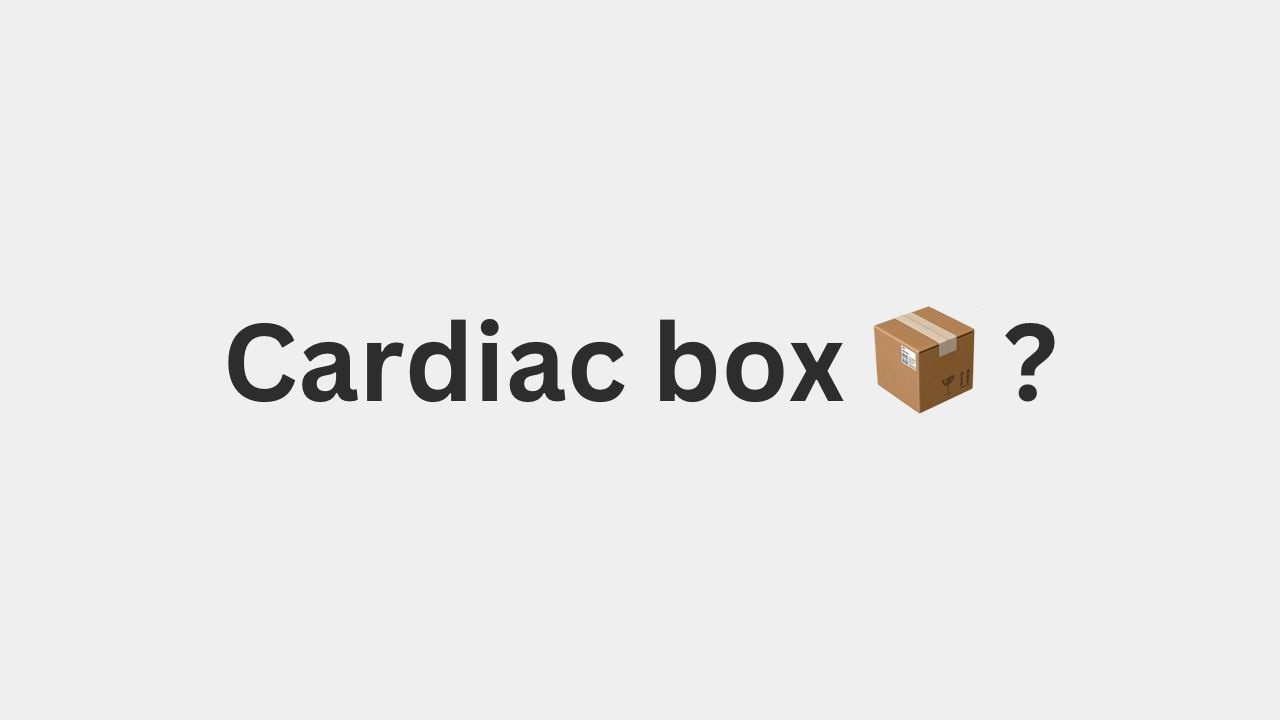 What is a Cardiac box?