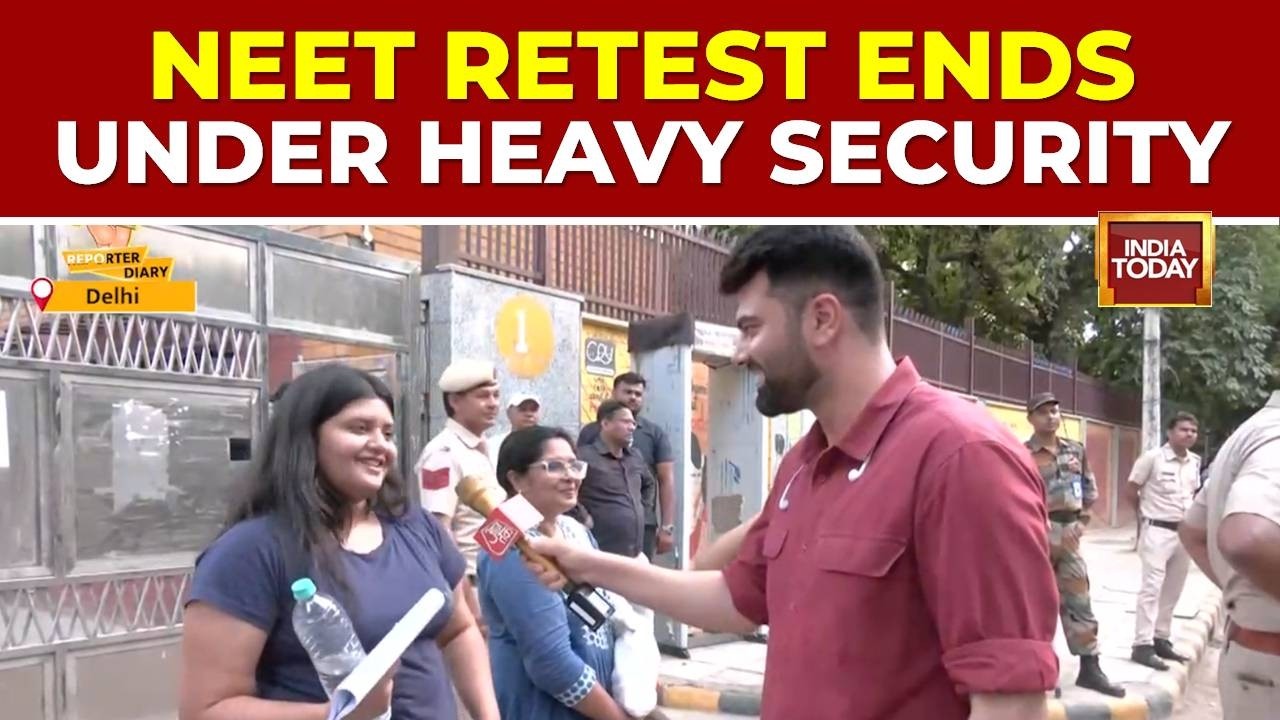 NEET Re-Test Ends: 22 Lakh Students Appear Amid Heavy Security, CBI Probe Over Paper Leak
