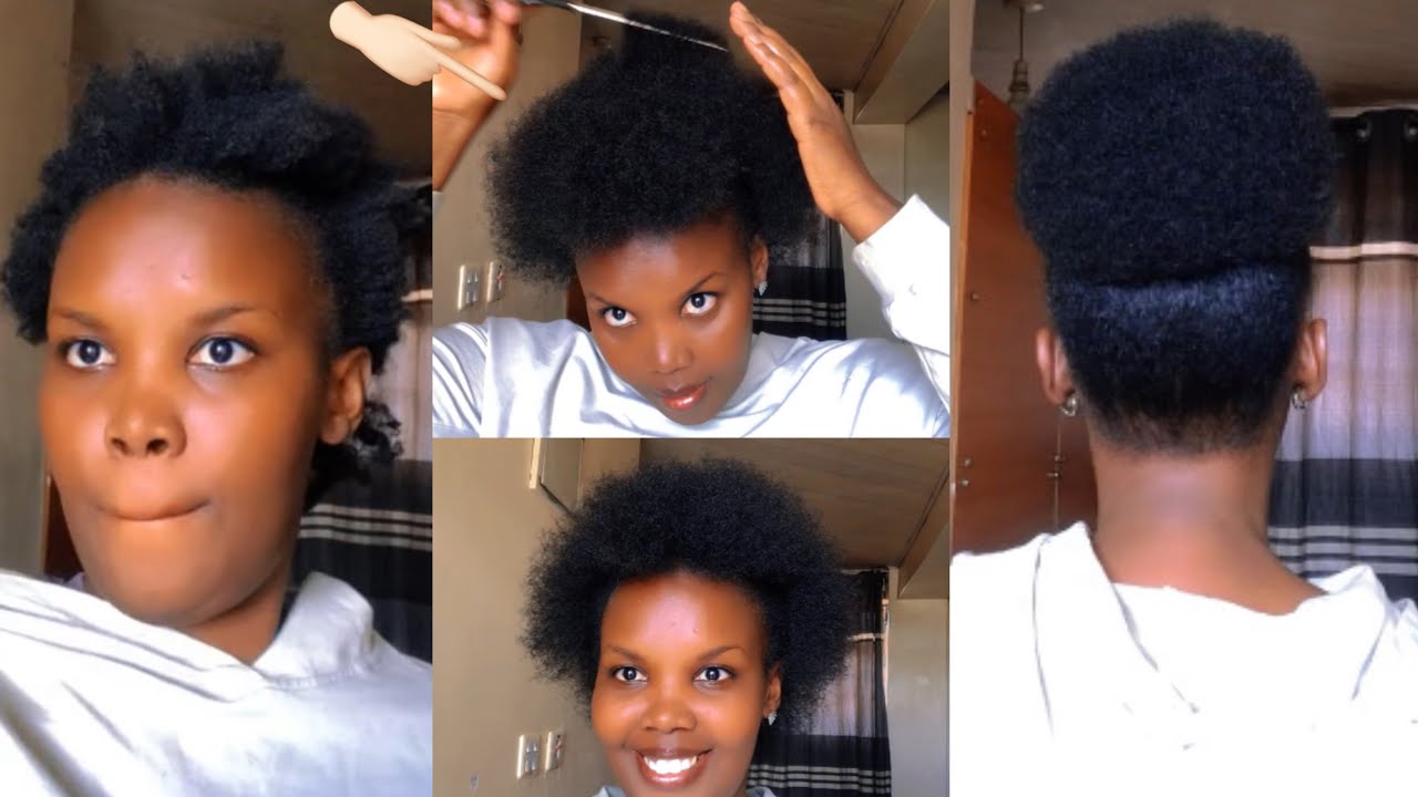 Dore uko warambura umusatsi wa naturelle nta seche(blowdry) ukeneye ubyikoreye wenyine murugo