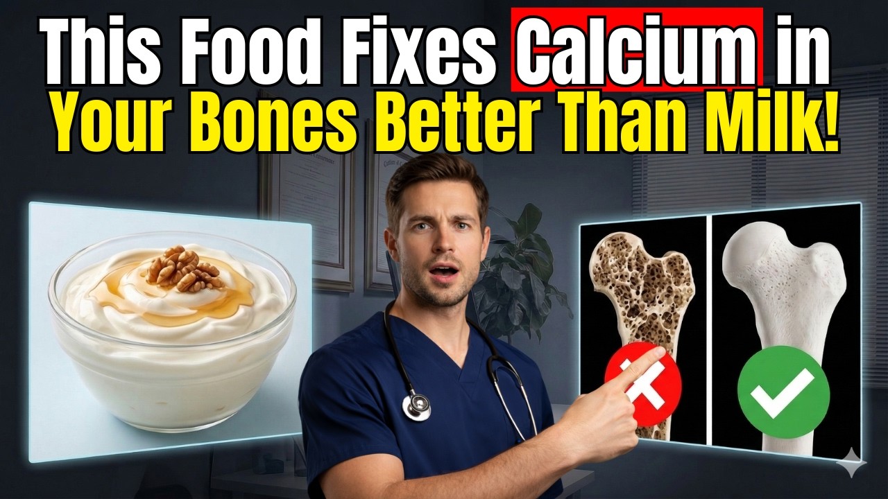 Osteoporosis: 5 Foods That Lock Calcium Into Your Bones Even If You Don’t Drink Milk