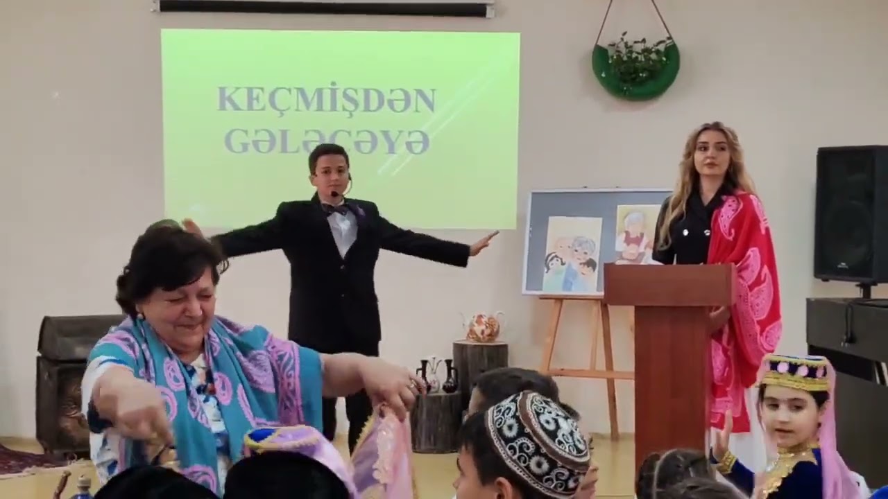 5 a sinif şagirdi Eminin növbəşi çıxışı