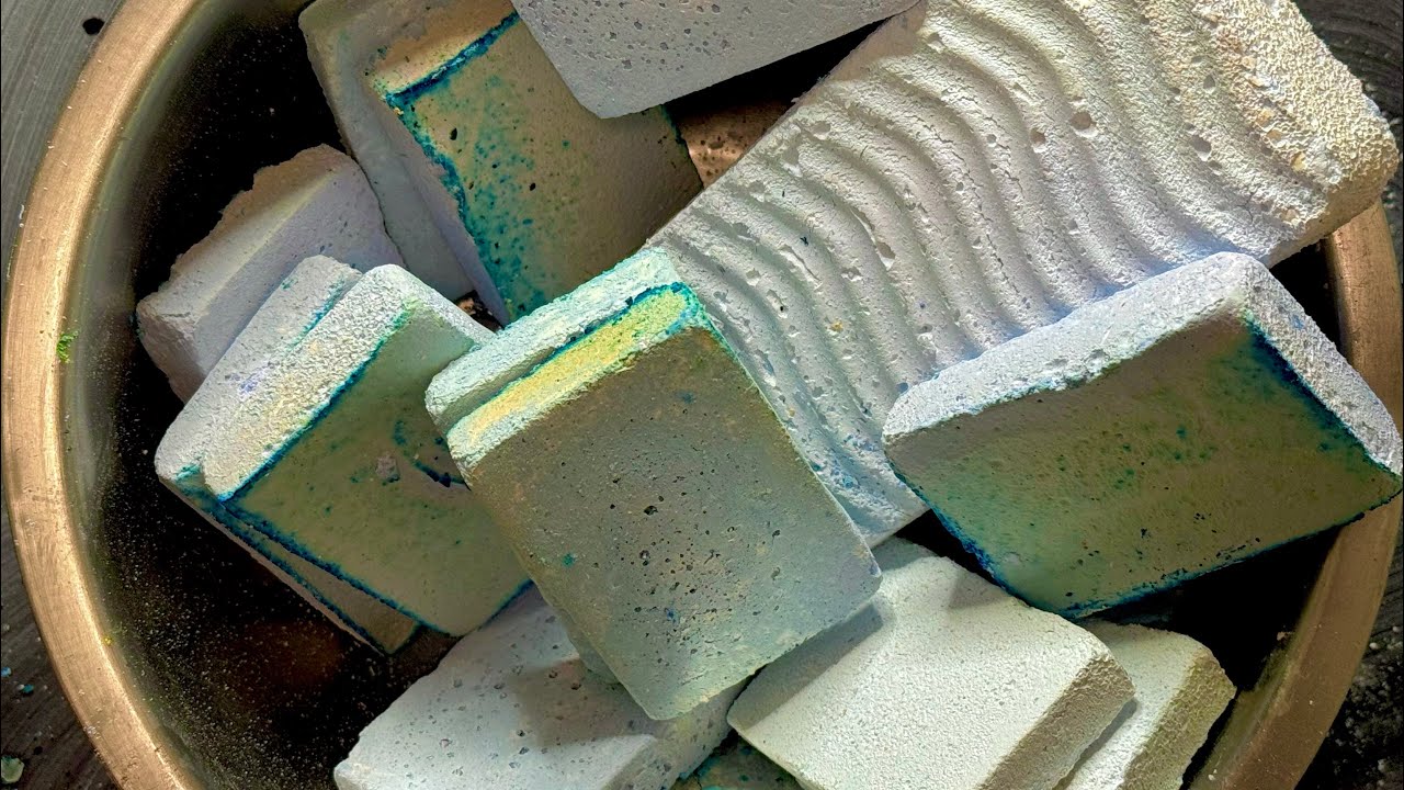 Gym Chalk ASMR : Crispy Soft Reforms 🤤🩵🤍✨🫶🏽