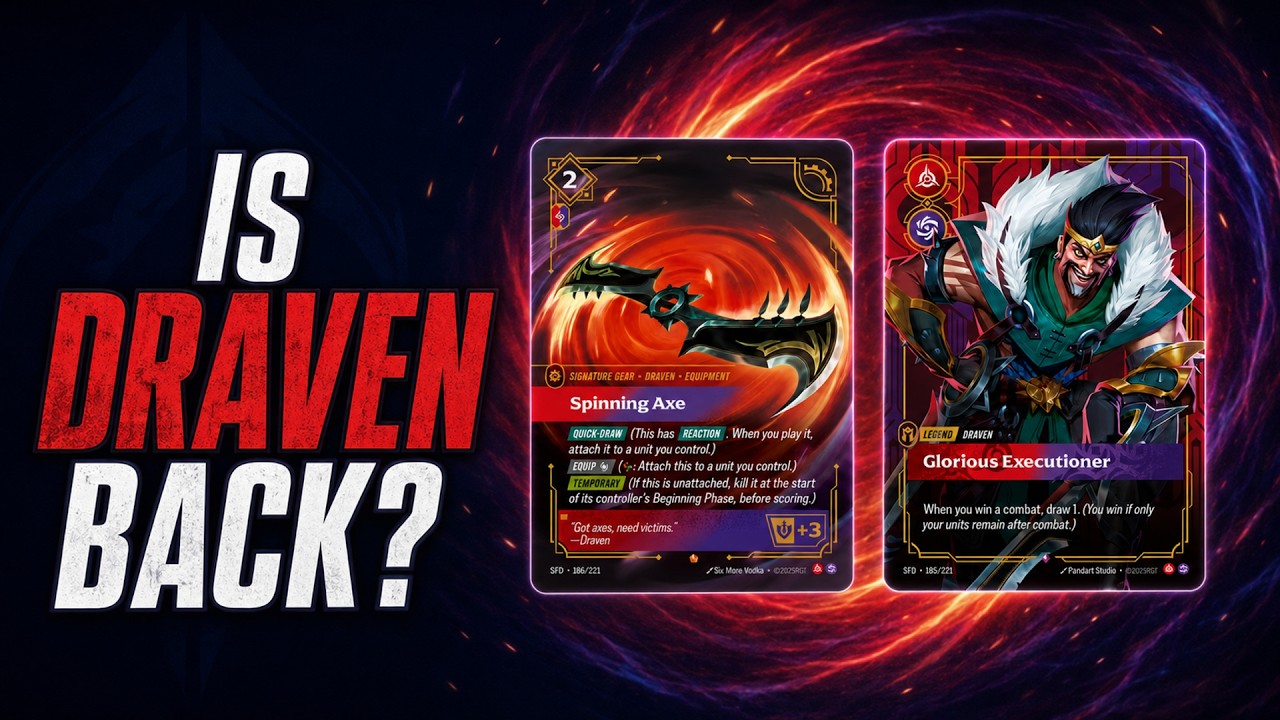 Draven Is AMAZING In Set 4! Deck Guide + Analysis