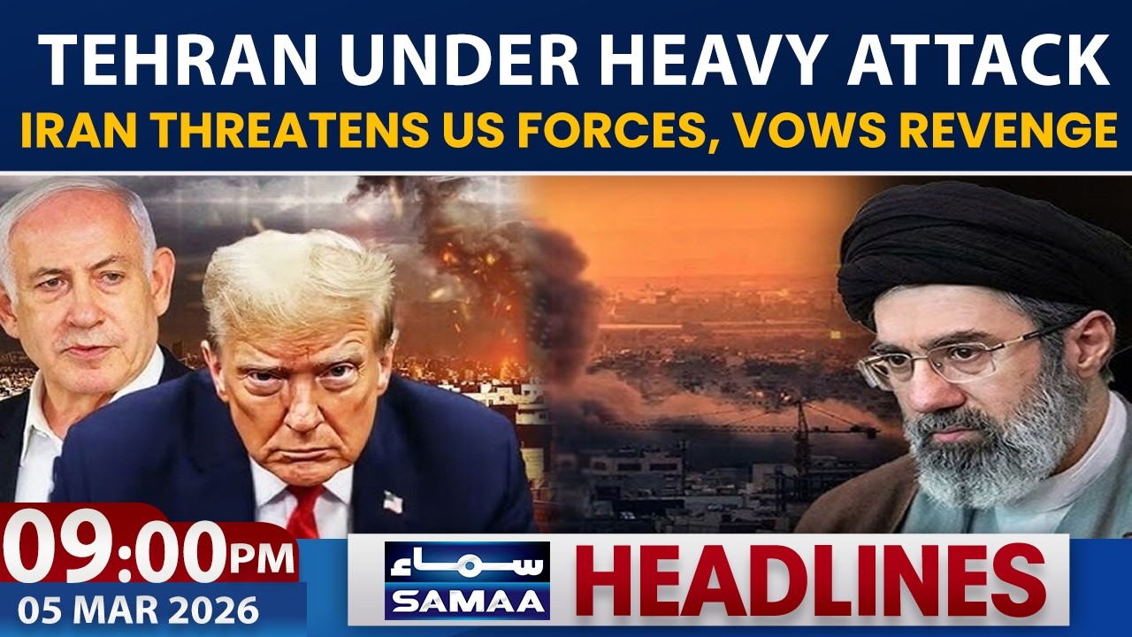 Iran-US-Israel War Enters Sixth Day | Tehran Under Heavy Attack | Iran Vows Revenge|9 News Headlines