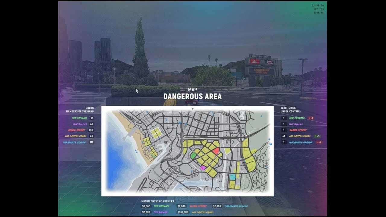GrandRP EN1 | Los Santos Vagos 100% Territories | Kruse Maddison | prod. by @zenvfxx​