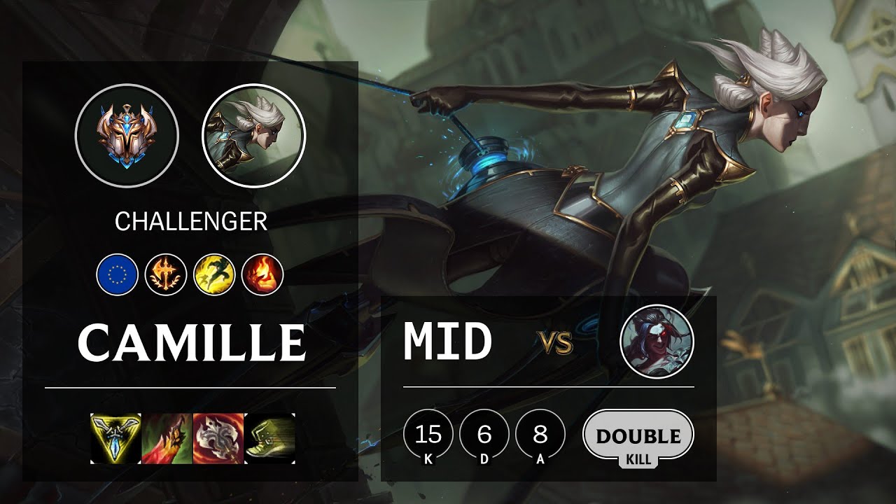 Camille Mid vs Kayn - EUW Challenger Patch 10.16