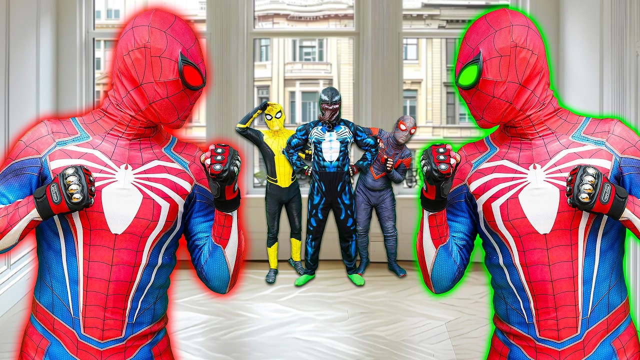 本物のレッドスパイダーマンは誰？ヴェノムの偽装計画！