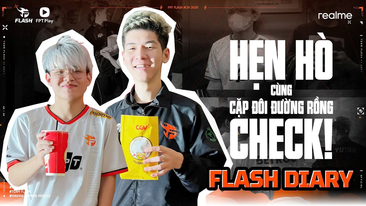 FLASHDIARY 2025 | HẸN HÒ XEM PHIM CÙNG CẶP ĐÔI ĐƯỜNG RỒNG  - AOGS25 EP.4