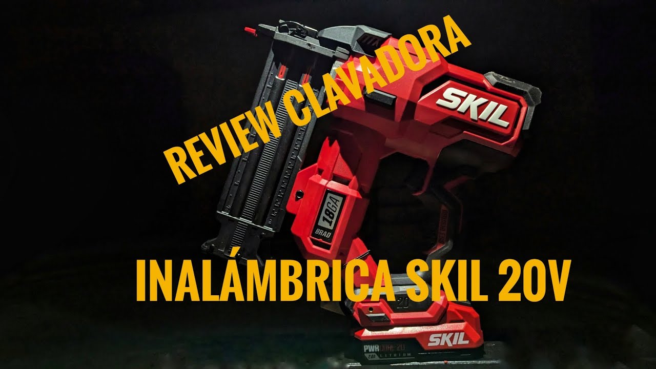 Clavadora inalámbrica Skil 20V.