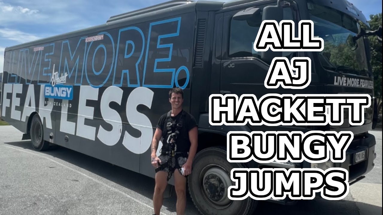 AJ Hackett Bungy Jumping New Zealand * NEVIS + KAWARAU *