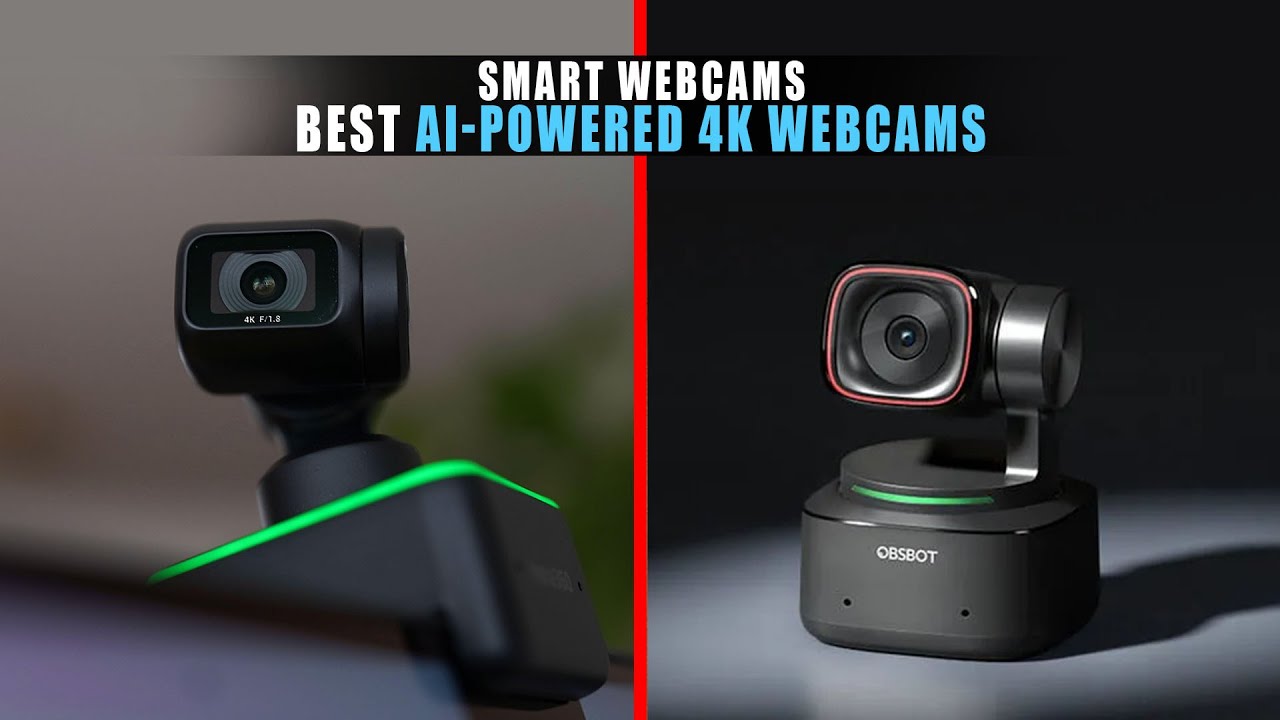 5 Best AI-Powered 4K Webcams 2024 | Top Smart Webcams
