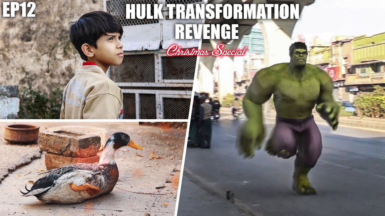 The Hulk Transformation: Revenge Episode 12 (XMAS Special) | A Short film VFX Test