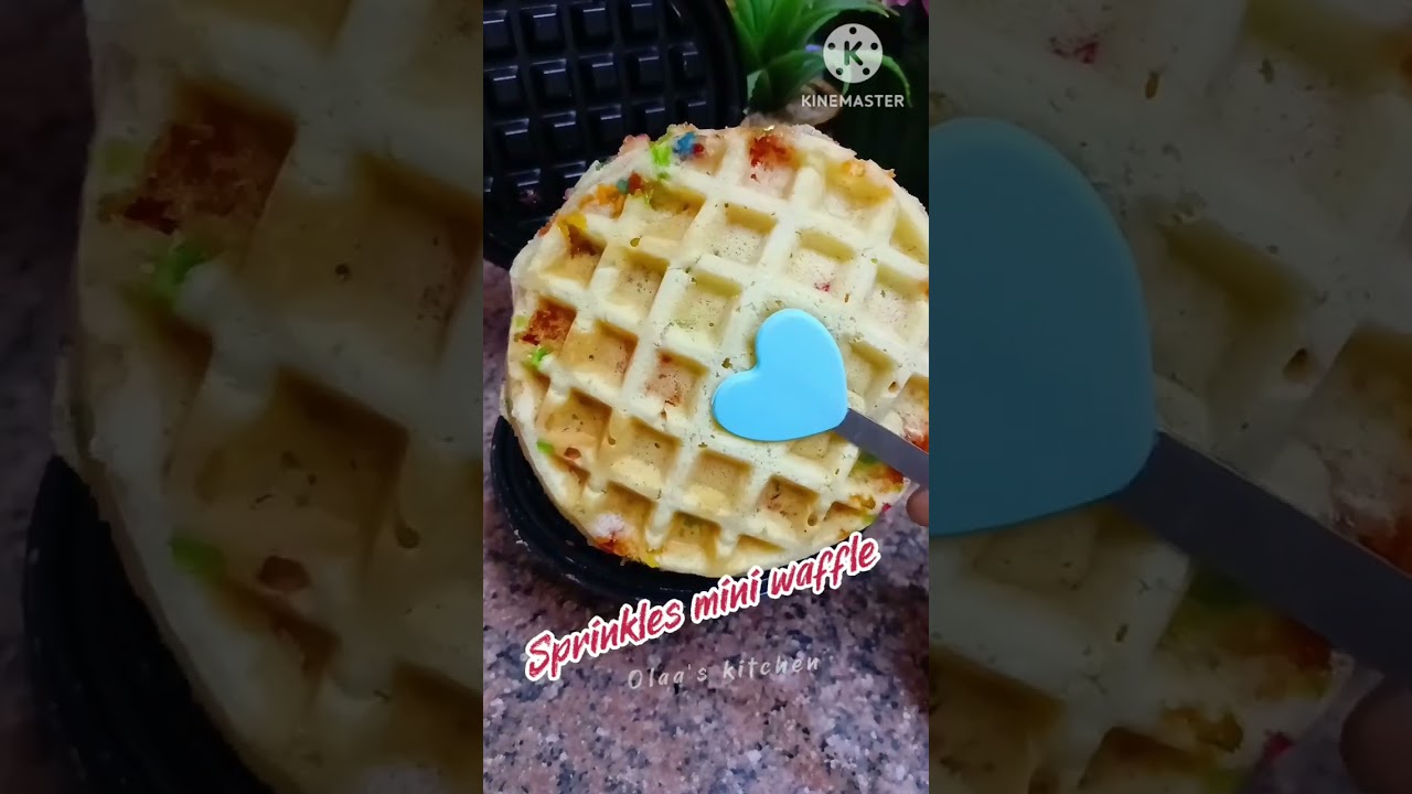 Easy and Quick Mini waffle maker ideas #waffles #snack #easysnack