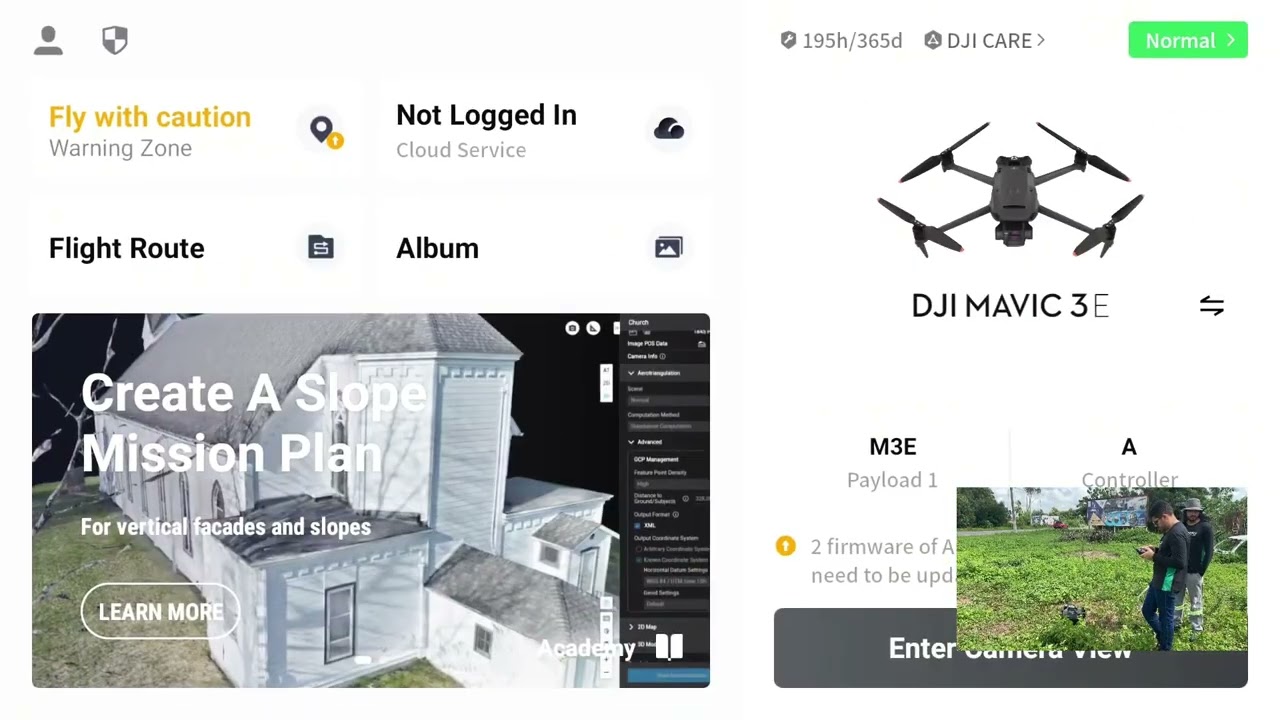 Mapeamento com Drone Mavic 3 Enterprise (Parte 2) | Planejamento de Missão e Execução do Voo