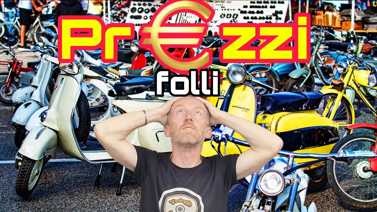 Caccia ai Tesori! Quanto costano Vespe Ciao e SI Piaggio e Moto d'epoca? 47' mostra scambio di Imola
