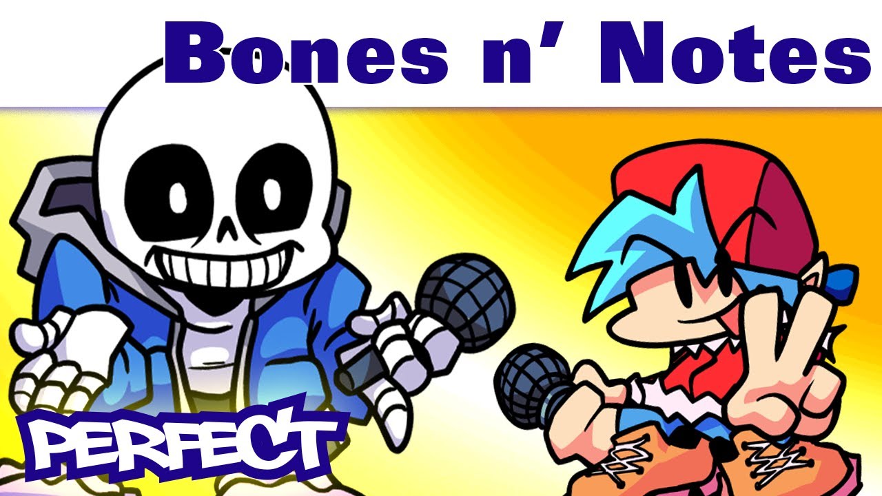 Bones n' Notes (Very Cool Stuff In This Oneshot Sans Mod!) - FNF Mod - Perfect Combo Showcase [HARD]