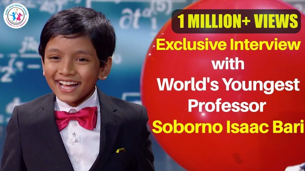 Exclusive Interview with Soborno Isaac Bari | Child Prodigy | GCP Awards
