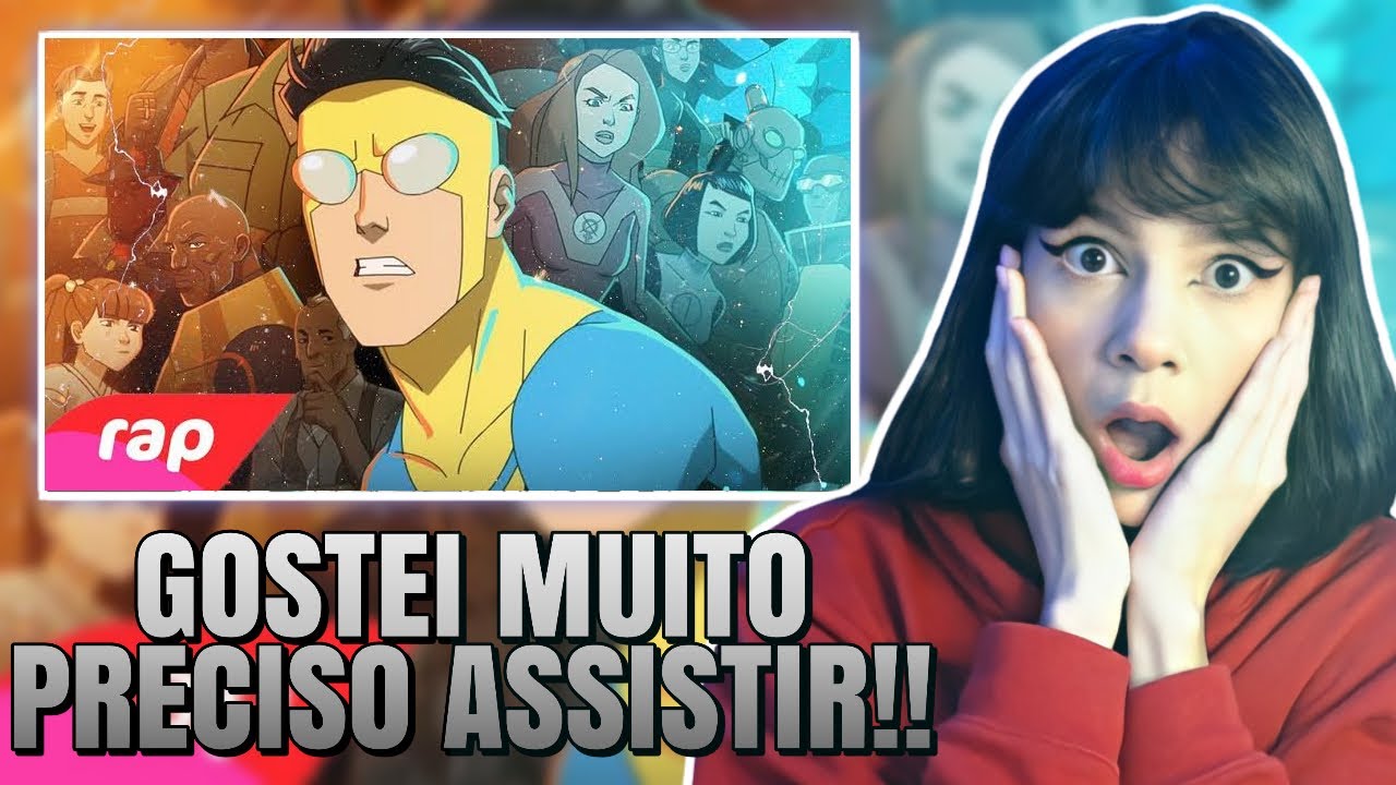 (REACT) Rap do Invencível - O MUNDO VAI ME CHAMAR DE HERÓI - (Invencível) - (7Minutoz)