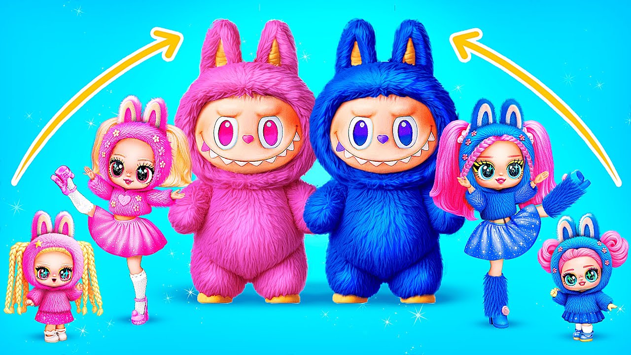 عروستين لابوبو أخوات بيكبروا! حيل إل أو إل  أو إم جي